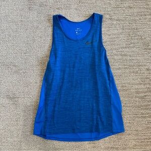 Nike Dri-FIT Blue Athletic Tank